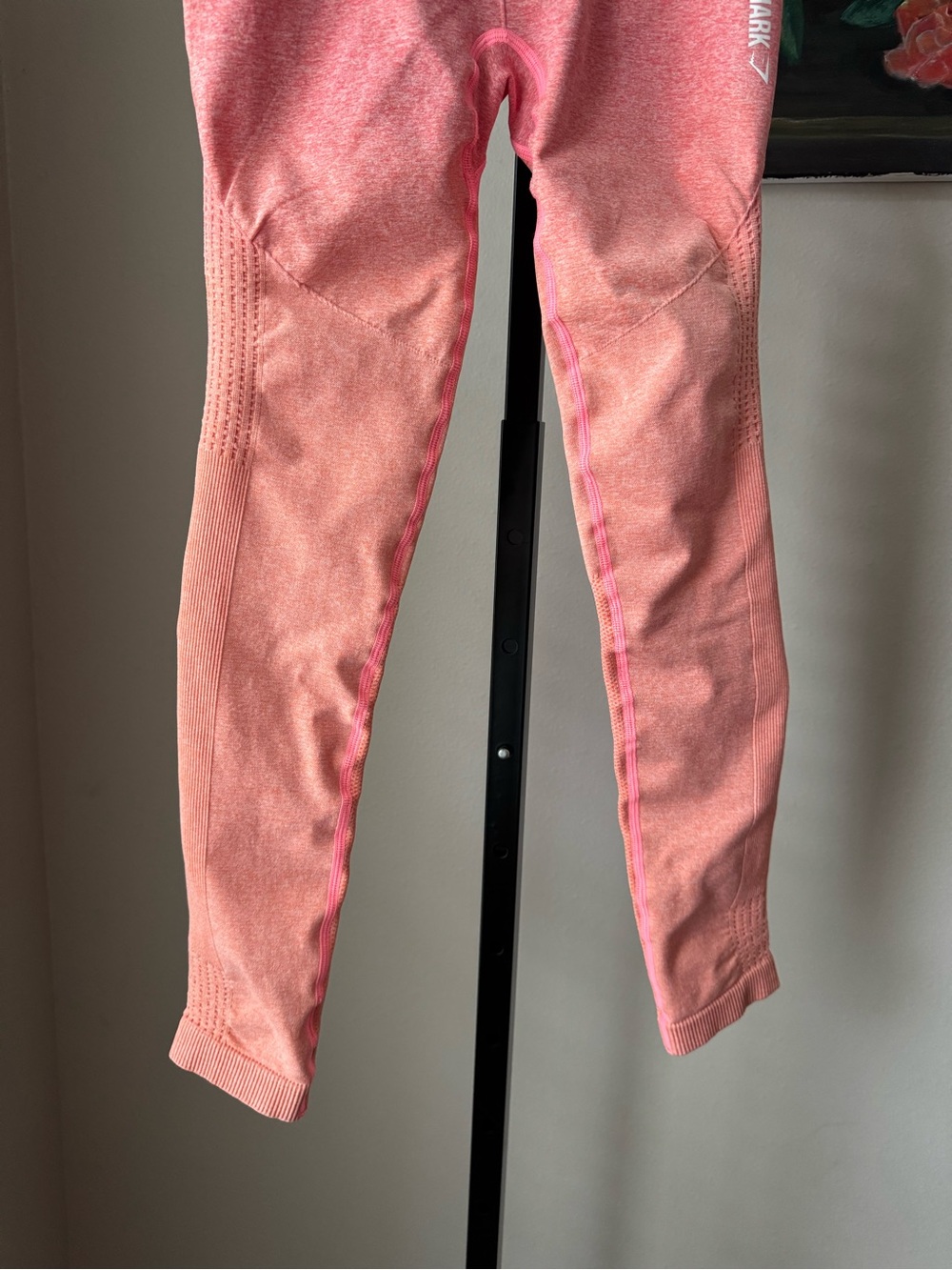 Gymshark Pink Ombre High-Waist Seamless Leggings - Picture 4 of 6